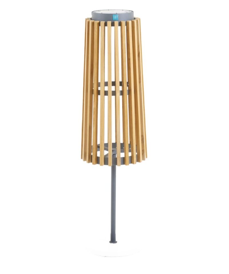 Alternative view of Solare napelemes teakfa állólámpa