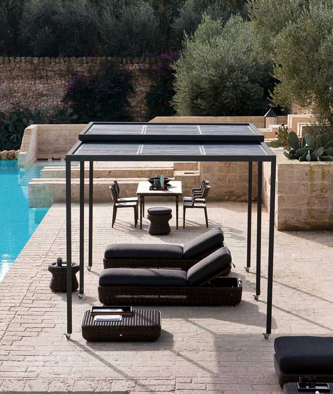 Shibuya® faléces fedőanyag pergola bővítőmodulhoz - Image 4