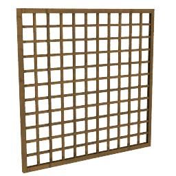 Alternative view of Négyzetmintás rácsos oldalpanel Covercar autóbeállóhoz -177x177