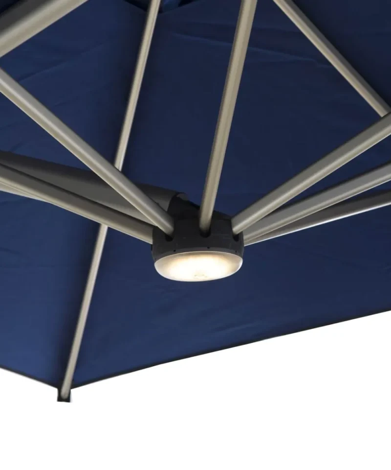 Alternative view of Levante négyzet alakú napernyő LED világítással